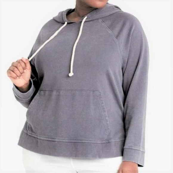 Universal Thread™ Women's Dusty Gray Purple Hoodie - Picture 9 of 16